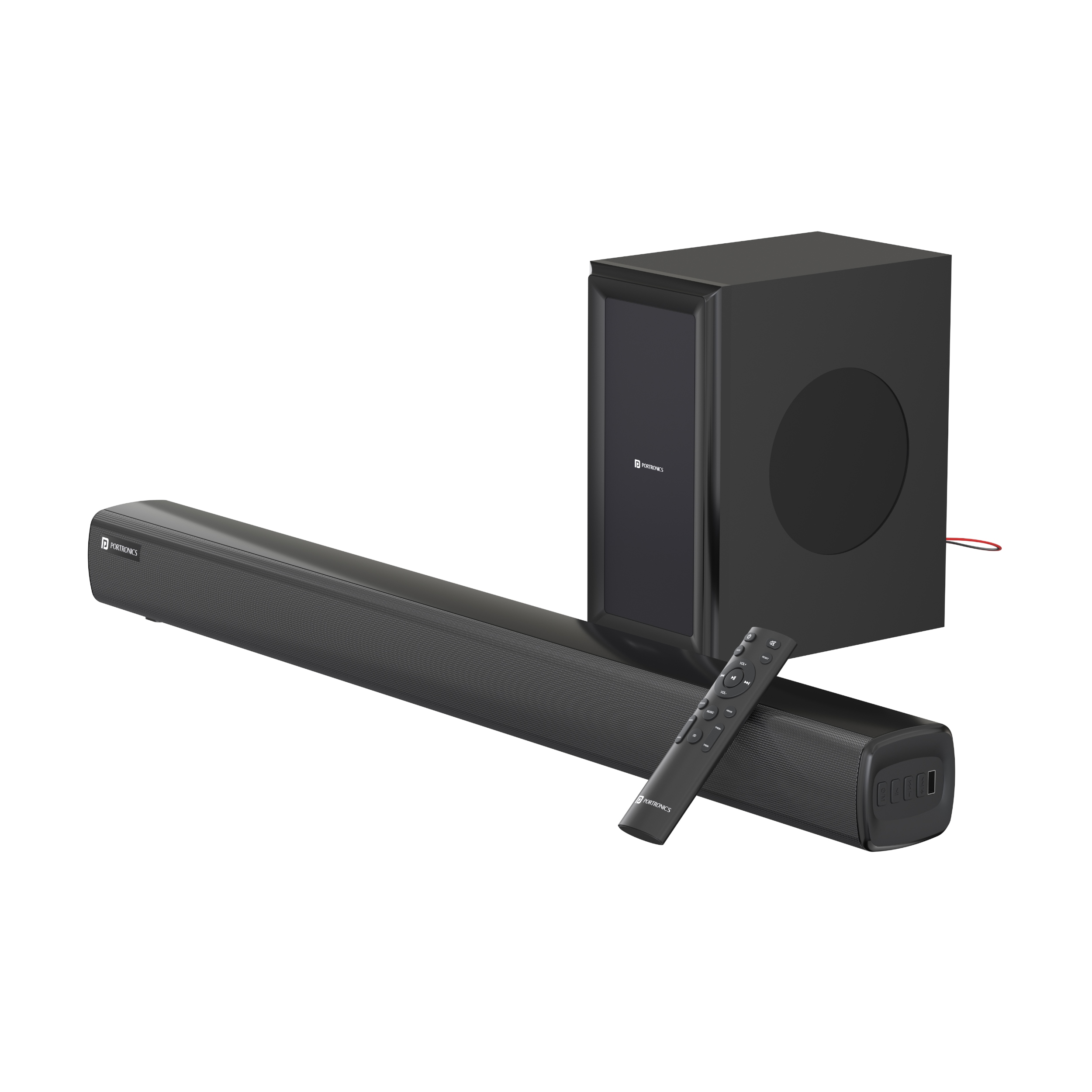 Portronics Introduces ‘Pure Sound 101’- a Sound Bar with Wired Subwoofer
