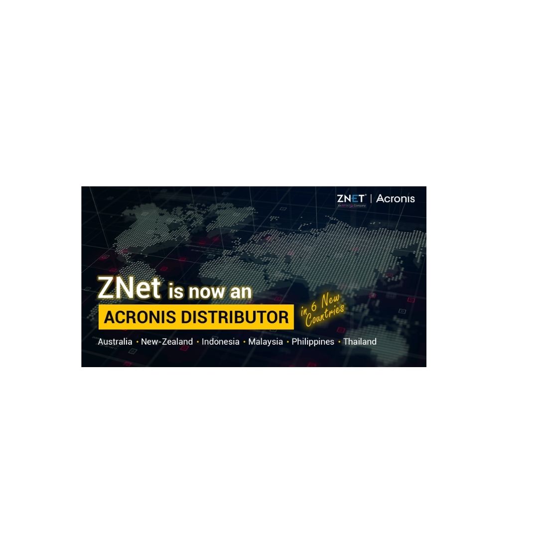 ZNet Technologies and Acronis empower service providers by expanding distribution partnership in South-east Asia