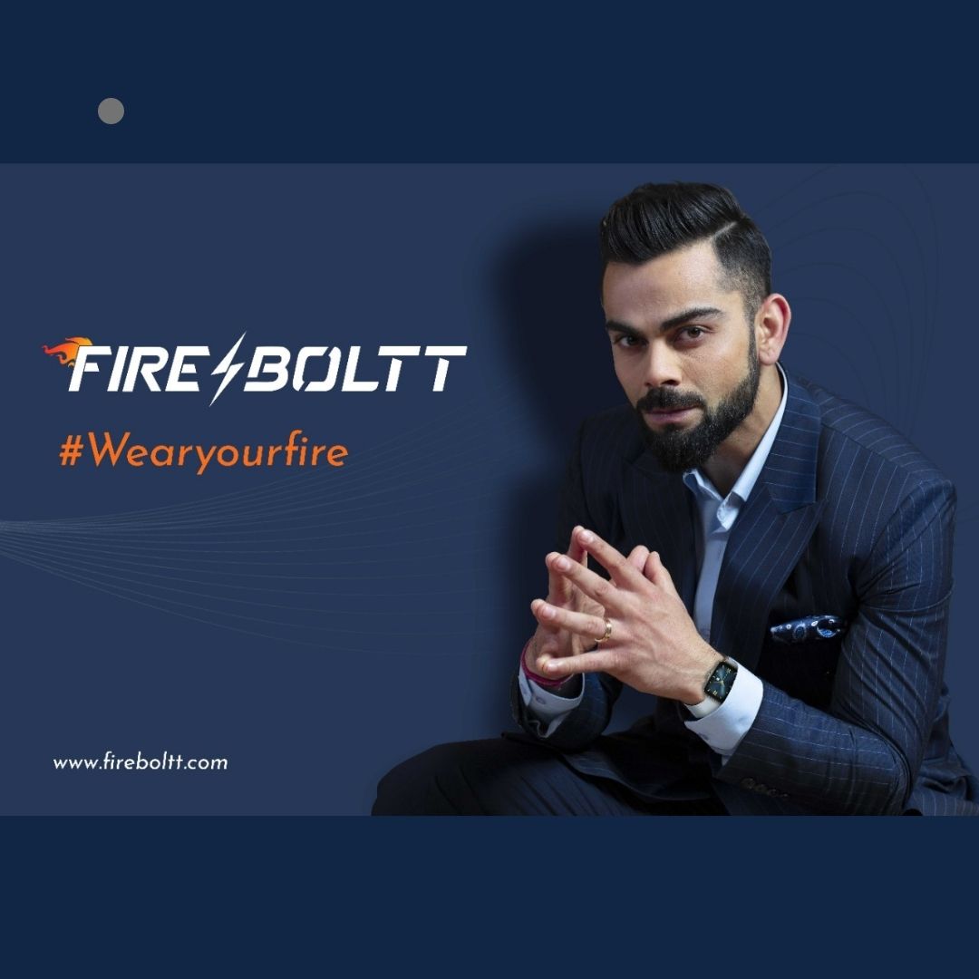 Fire-Boltt ropes in Virat Kohli as new brand ambassador ahead of global debut