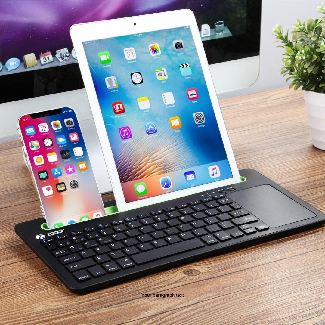 ZOOOK introduces FingerPad, Bluetooth-powered Multi-Device keyboard with Touch Pad