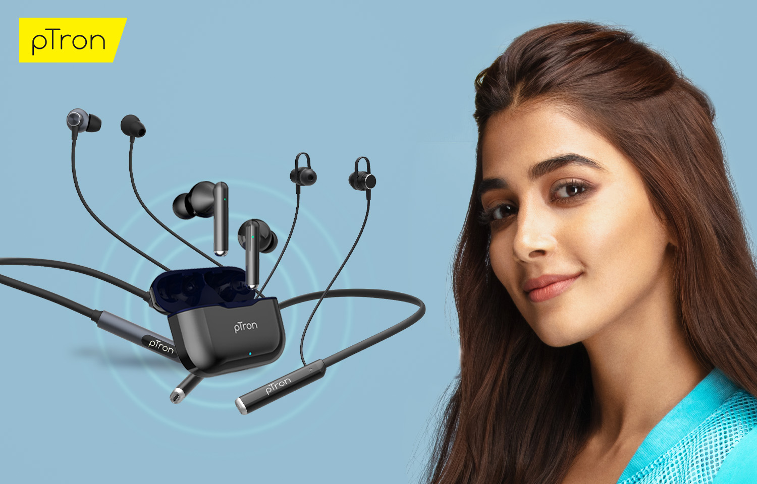 pTron launches next-gen Tech Gadgets - Gaming TWS Earbuds & Wireless Neckbands with magnetic controls
