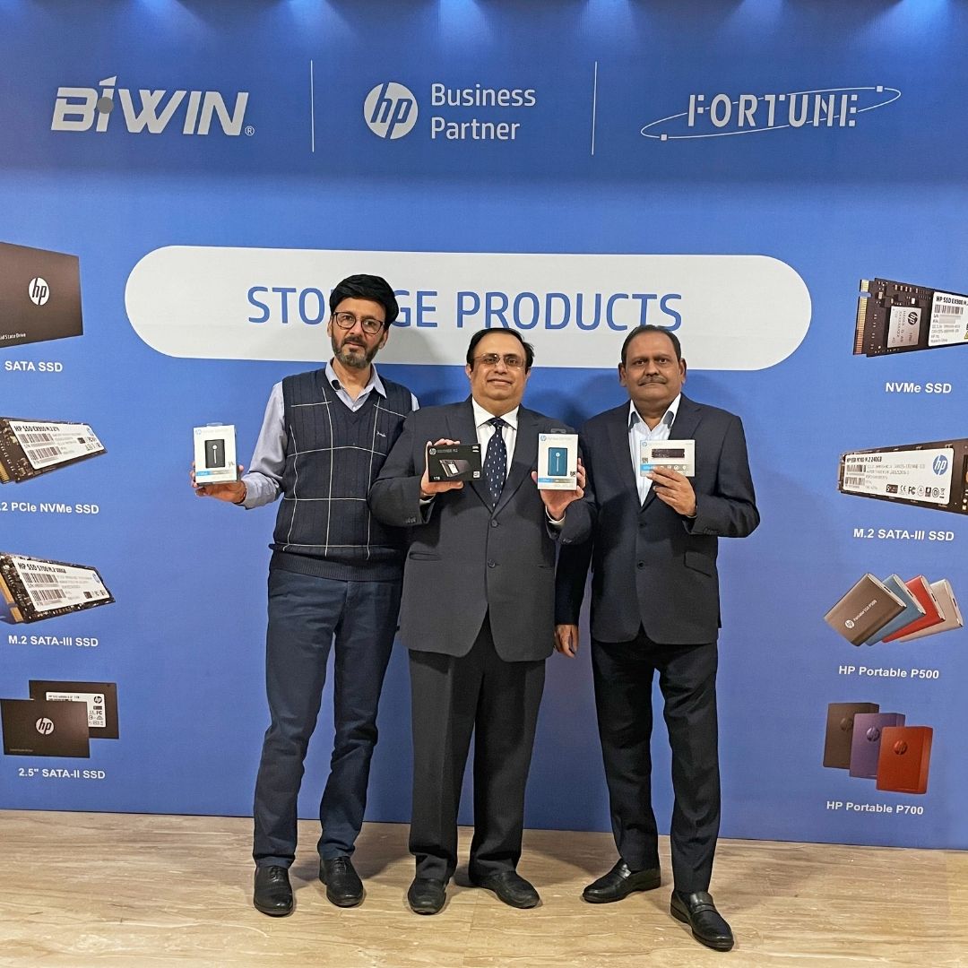 BIWIN to Expand its reach for the HP-Branded Personal Storage Products in India