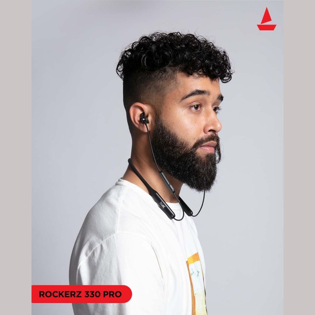 boAt launches its next-generation ‘Rockerz 330 Pro’ Wireless Neckband Earphone sporting a Monstrous 60-hour battery backup and boAt Signature Sound