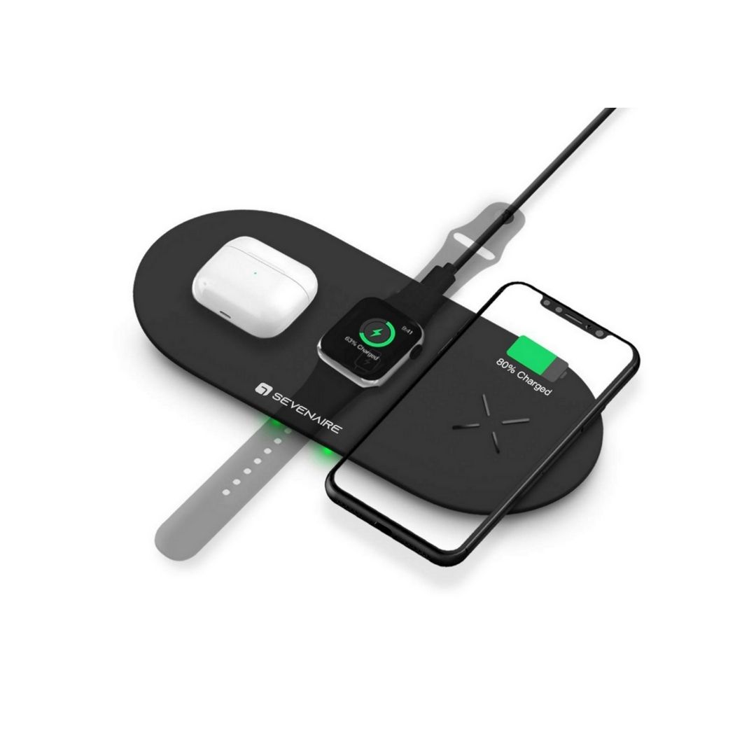 Sevenaire launches ‘Dock D1600’ – a 15 Watt portable 3-in-1 Wireless Charging Mat for Apple users