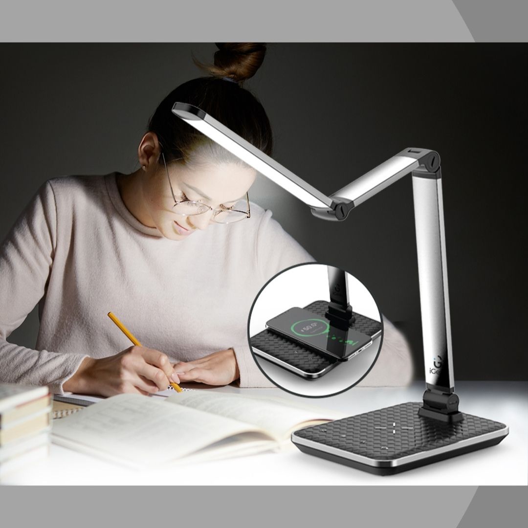 iGear launches Orion, an LED Desk Lamp with Qi Wireless Charging for Home and Office