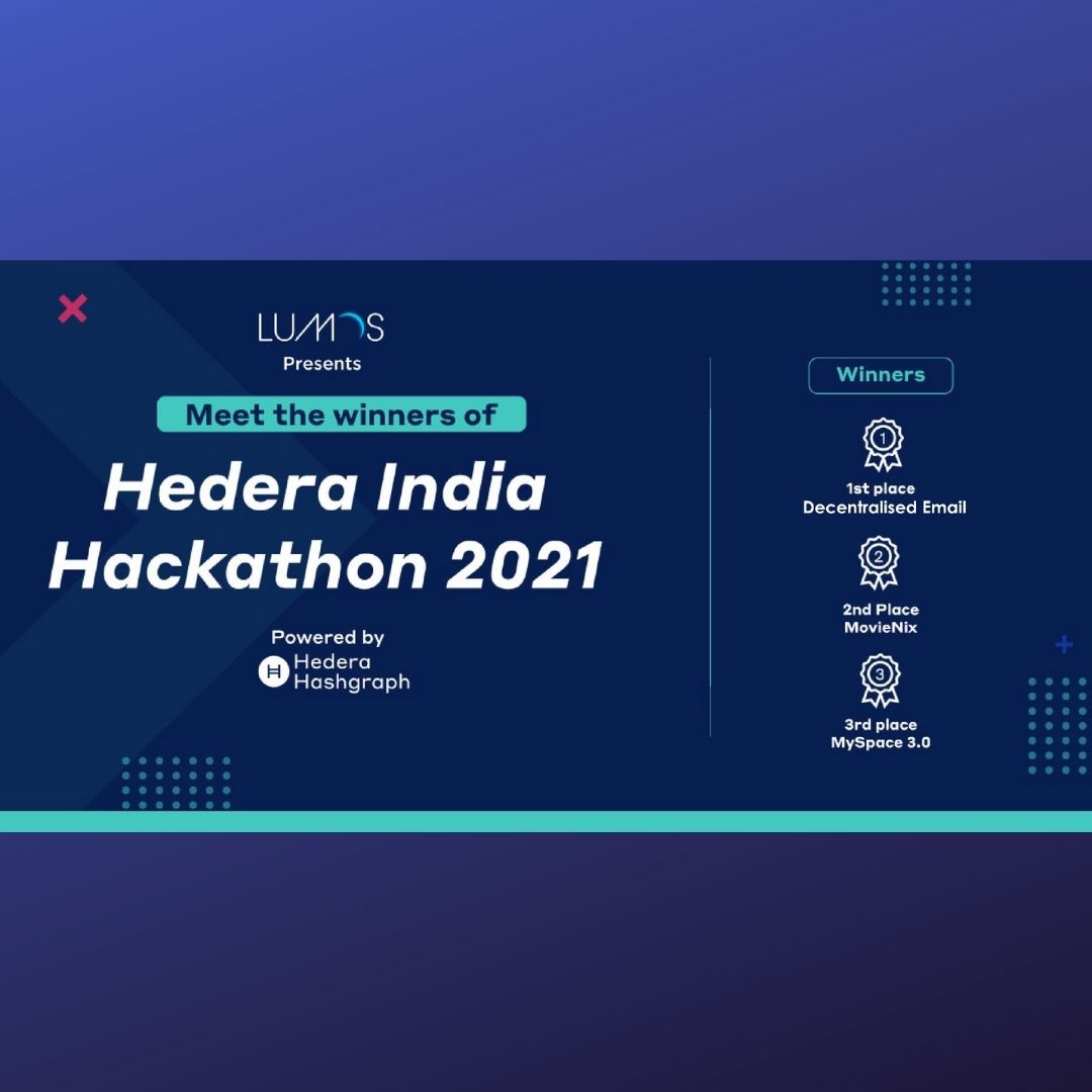 Three Innovative Distributed Ledger Based Solutions Come out on Top as Hedera India Hackathon 2021 Comes to an End