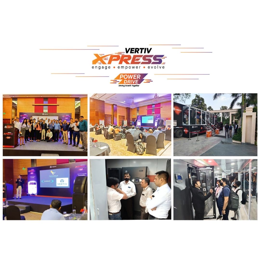 Vertiv Successfully Concluded "Xpress Drive '22 " channel Meet with Radiant Info Solutions