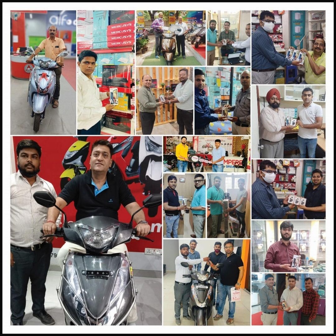 Mercusys awards its Chanel Partners with rewarding gifts scheme!!