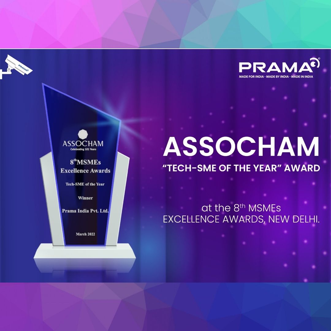 Prama India bags ‘Tech-SME of the Year’ Award at ASSOCHAM’s 8th MSMEs Excellence Awards