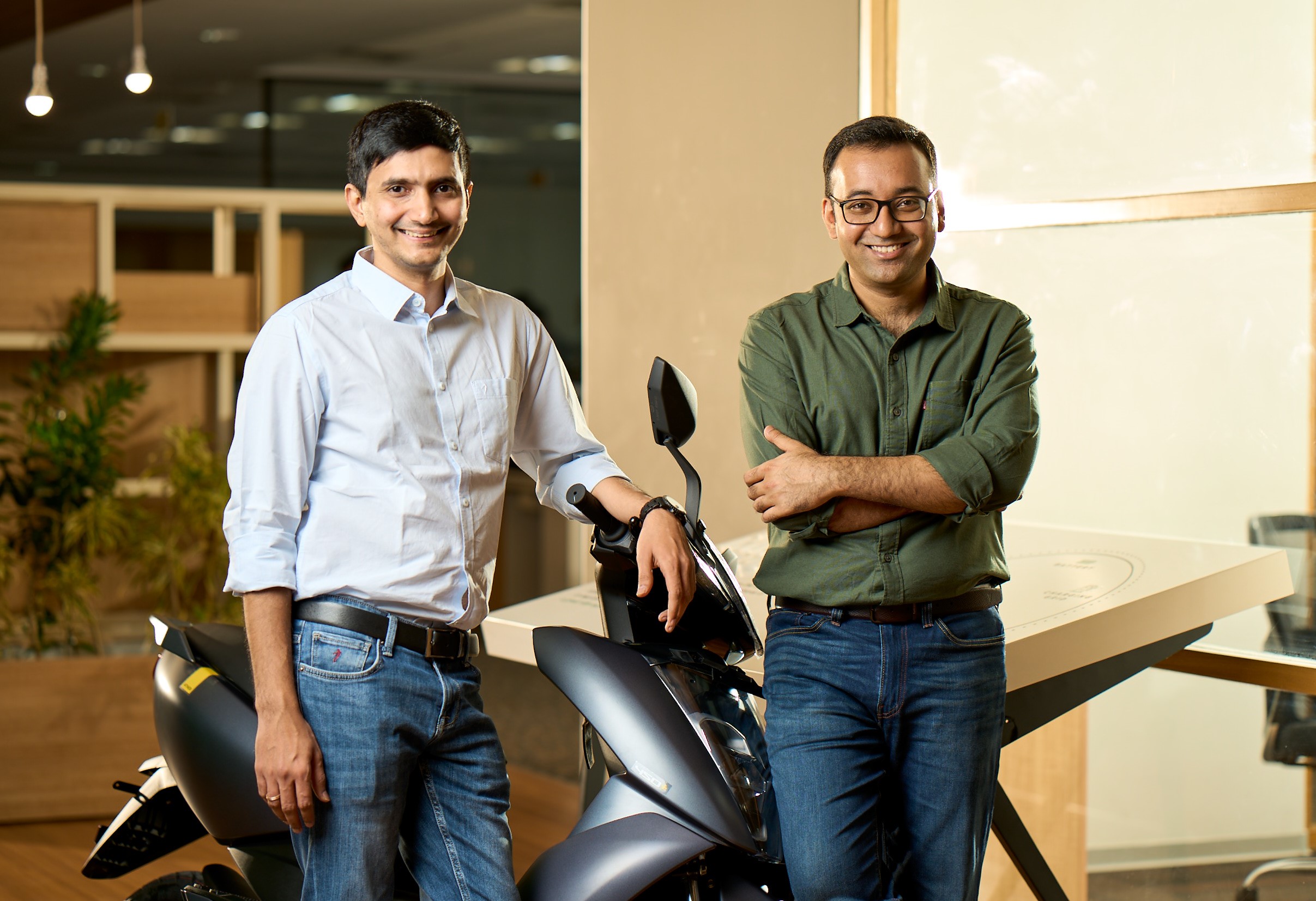 Tarun Mehta, Co-founder & CEO and Swapnil Jain, Co-founder & CTO, Ather Energy