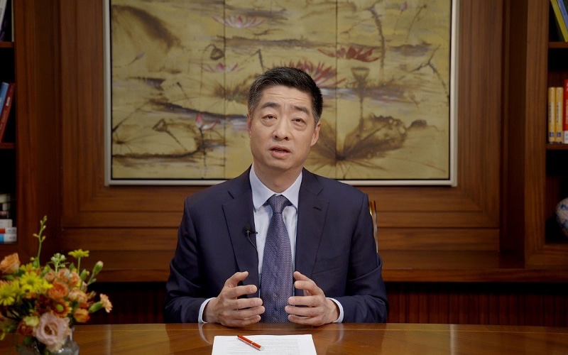 Ken Hu, Huawei's Rotating Chairman, speaking at Huawei APAC Digital Innovation Congress 2022