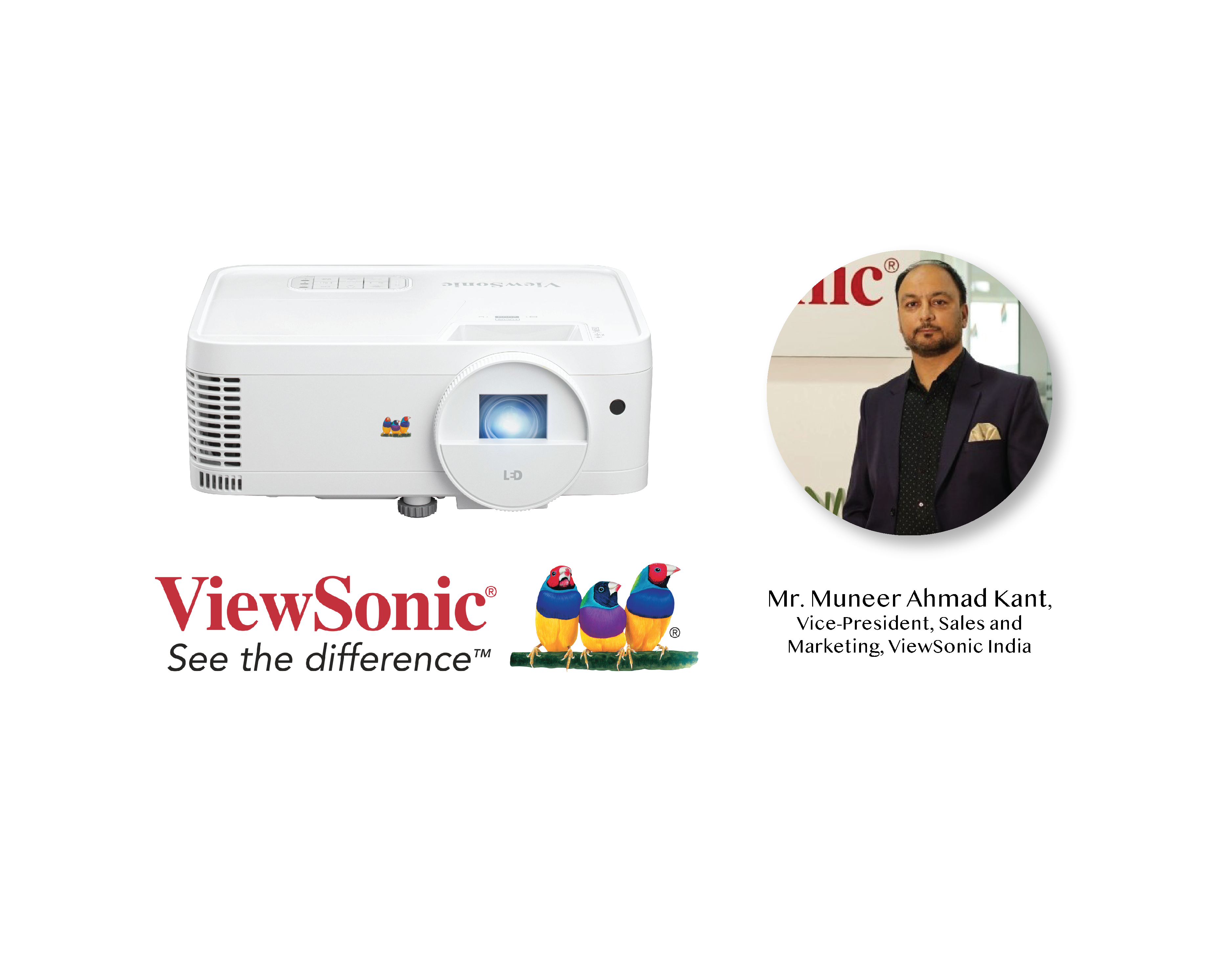 Pioneering 3rd Gen LED Technology in India, ViewSonic Launches Lamp Free LED Projectors for corporate and education sector.