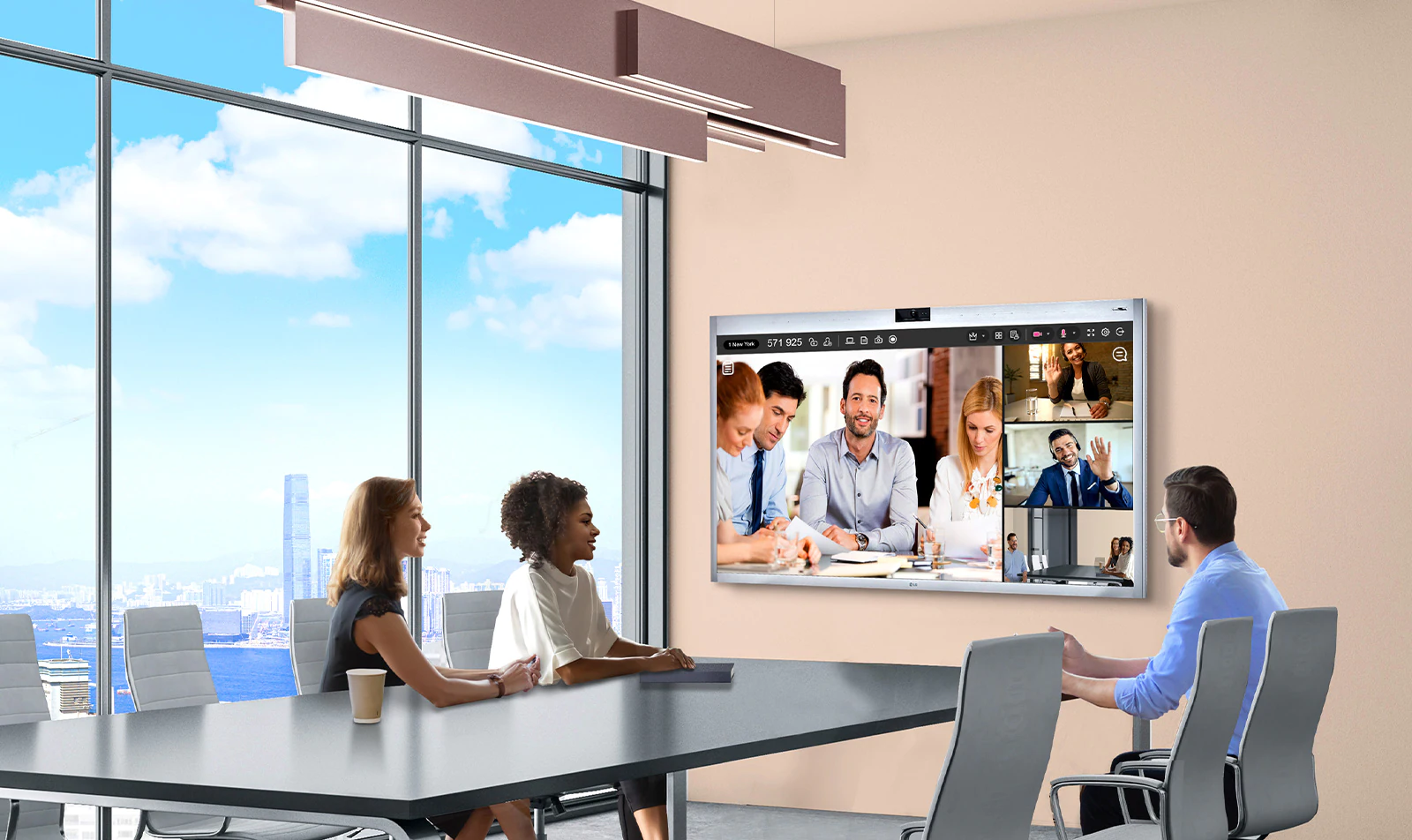 All-in-One Video Conferencing Display for Maximum Productivity