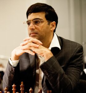Viswanathan Anand, five-time World Chess Champion