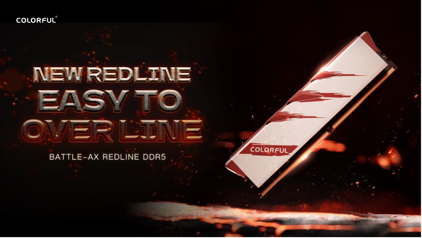 COLORFUL Announces Battle-Ax Redline DDR5 and DDR4 Gaming Memory