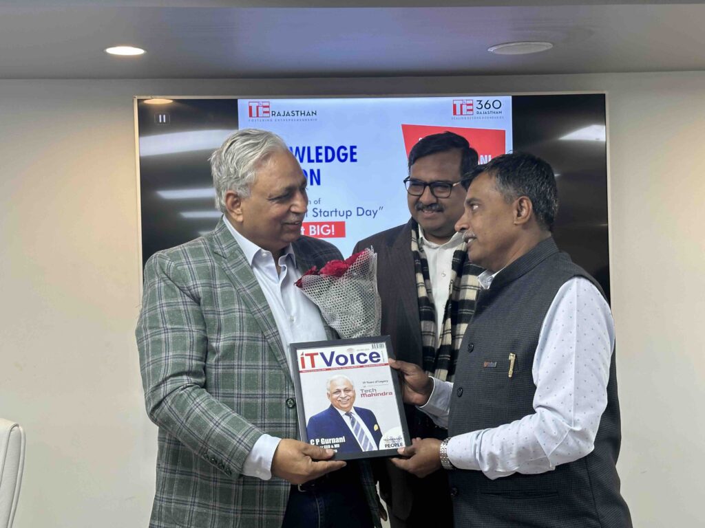 C P Gurnani with Dr. Ajay Data & Dr. Tarun Kumar Taunk