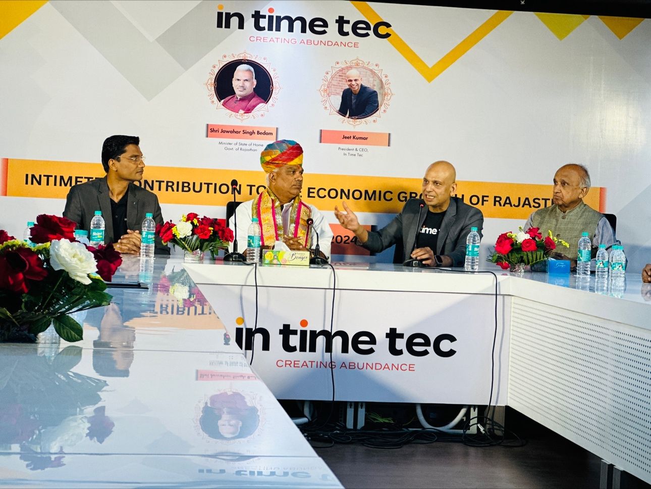 IN TIME TEC contribution to the Economic Growth of Rajasthan