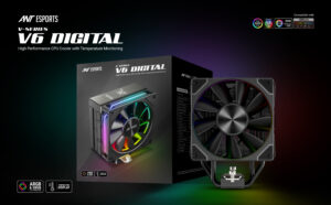 V6 Digital: 120mm single-tower, up to 200W TDP